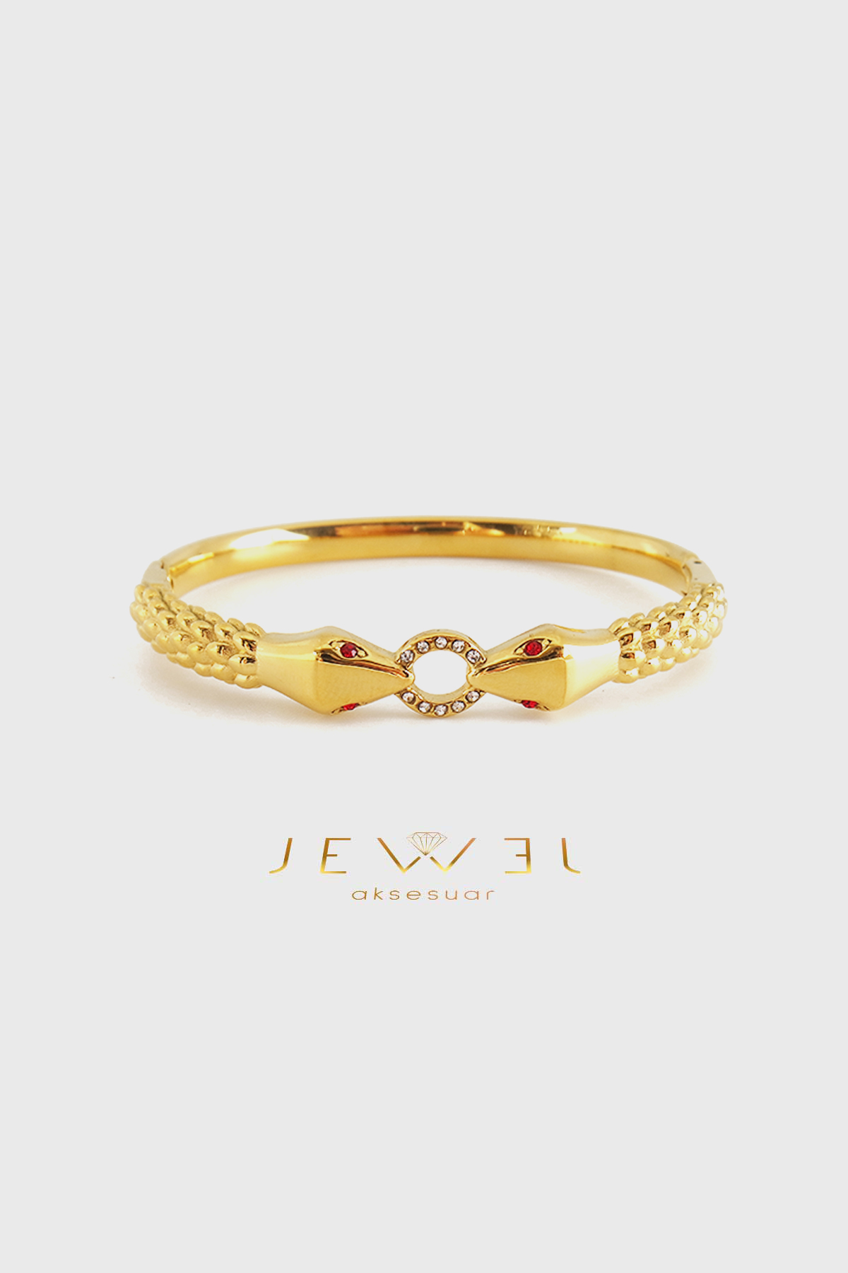 Solace Model Gold Altın Kaplama Bileklik