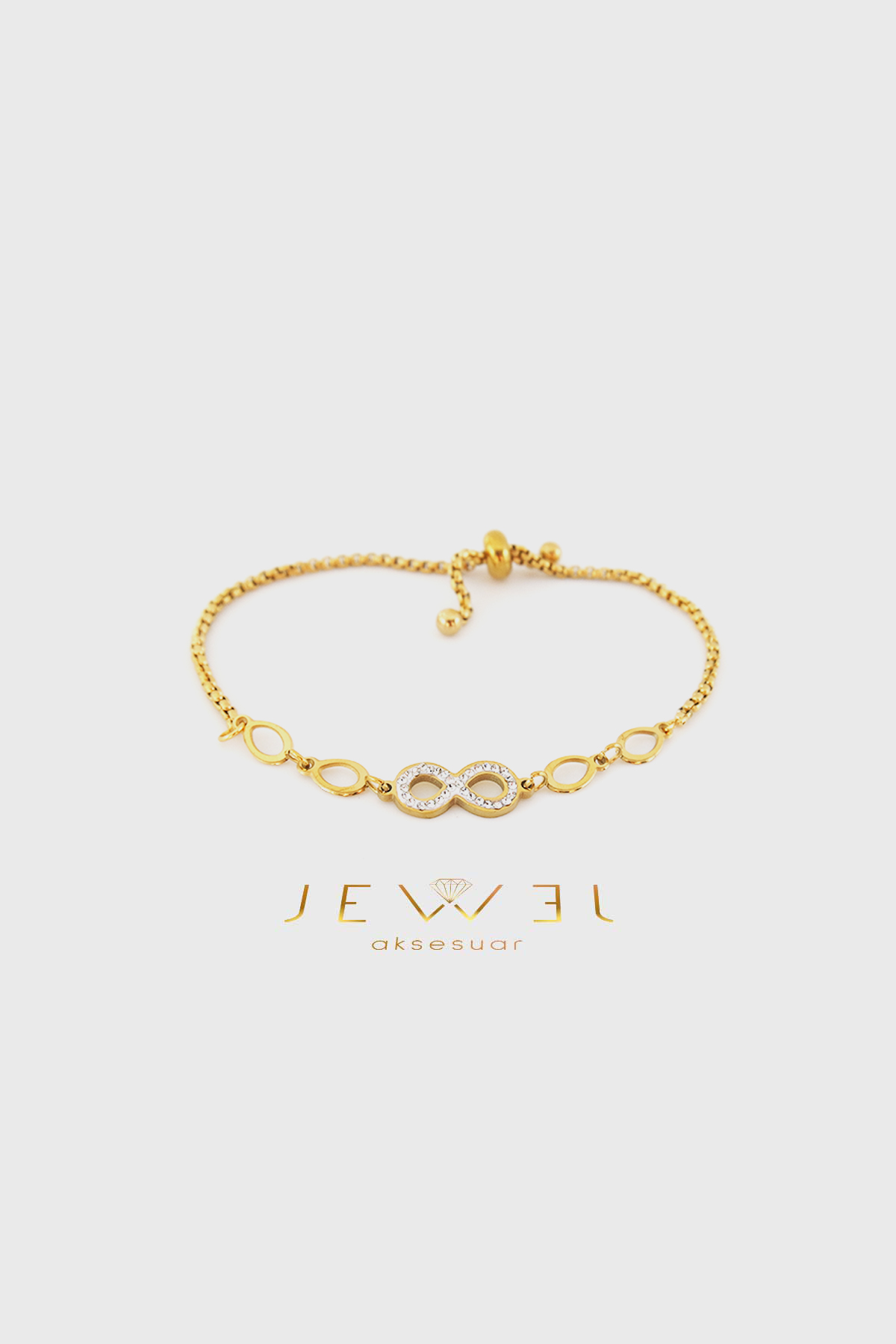 Tranquil Model Gold Altın Kaplama Bileklik