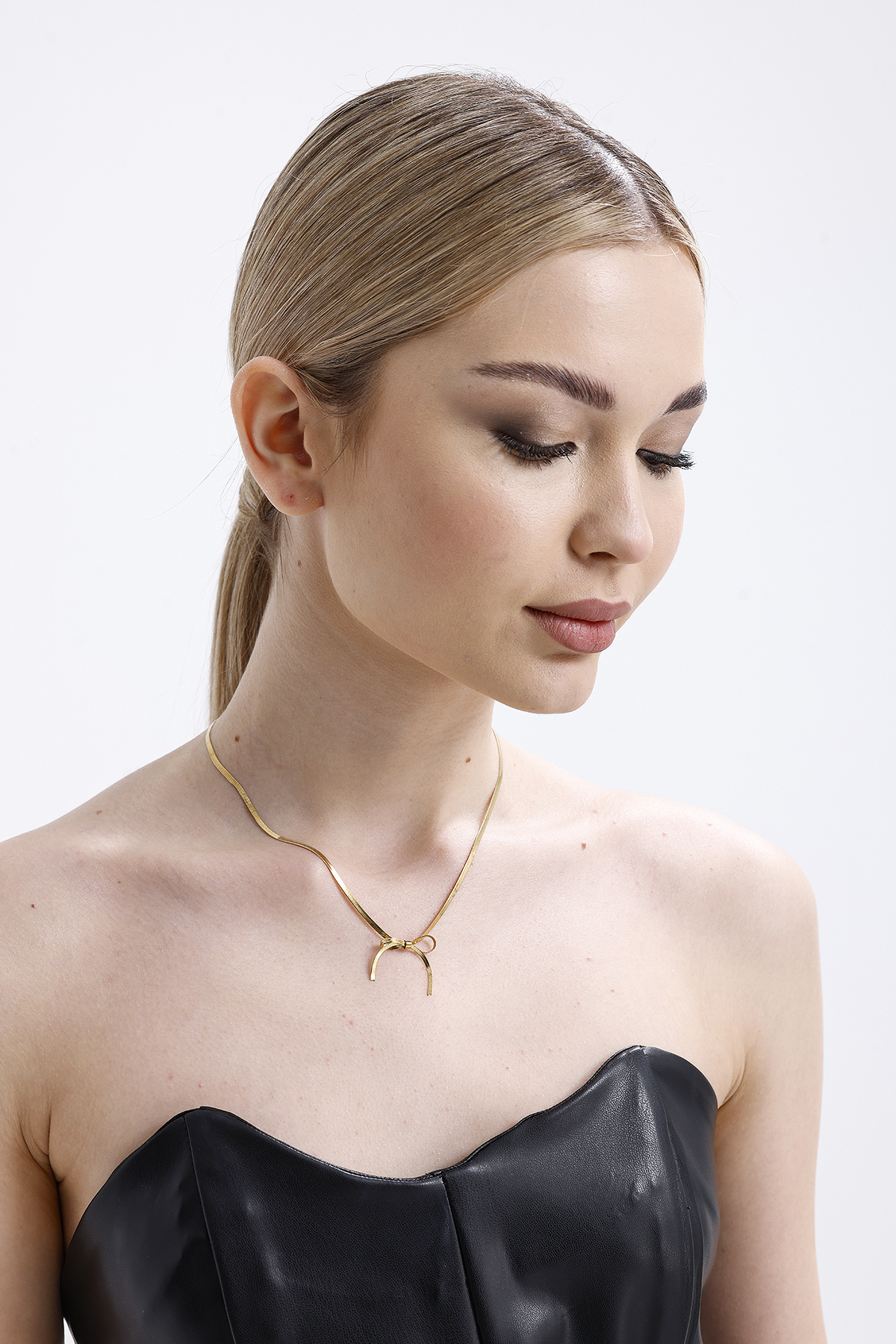 Romina Gold Altın Kaplama Kolye