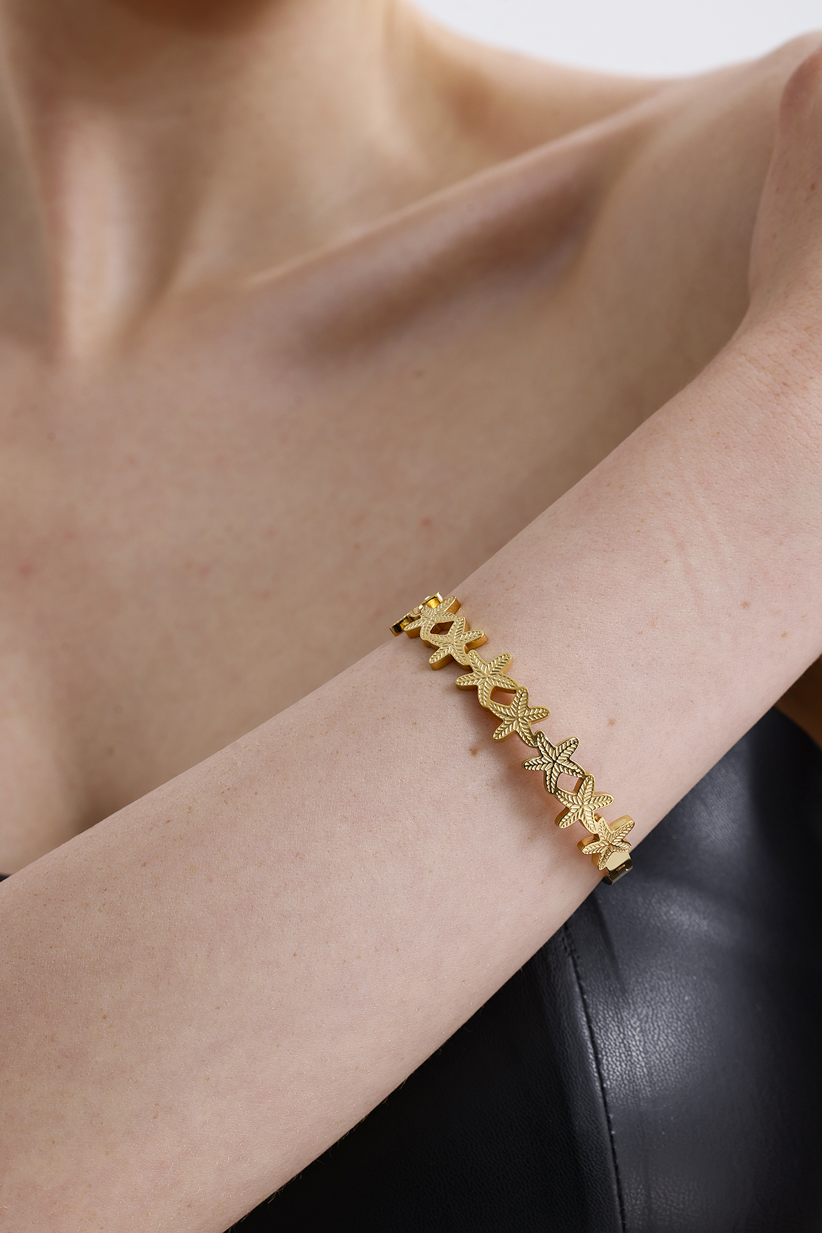 Maris Model Gold Altın Kaplama Bileklik