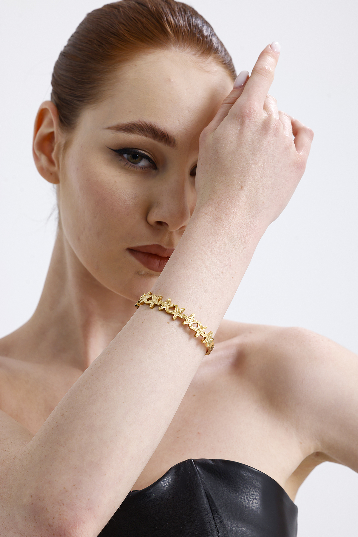 Maris Model Gold Altın Kaplama Bileklik