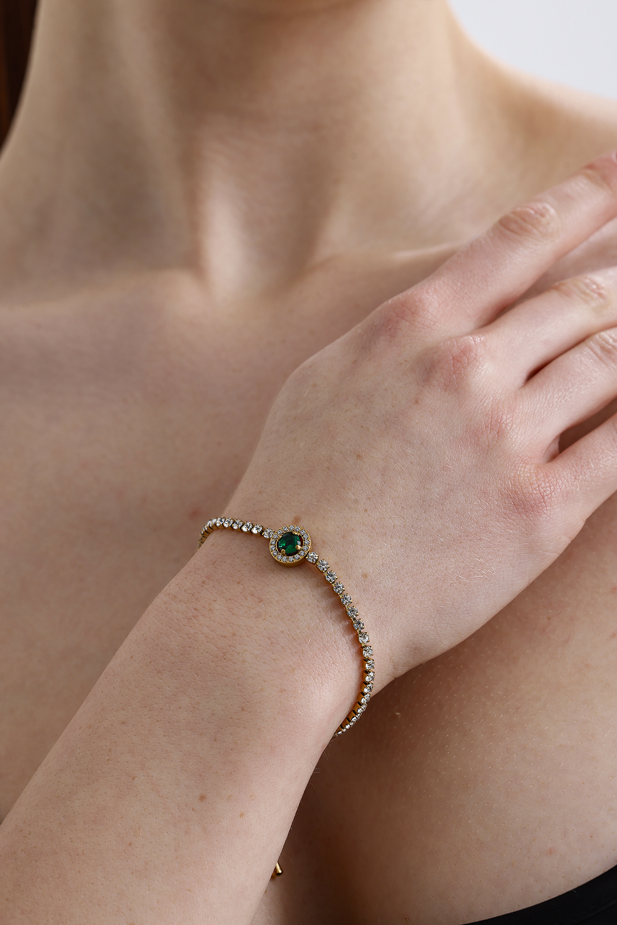 Bliss Model Gold Altın Kaplama Bileklik