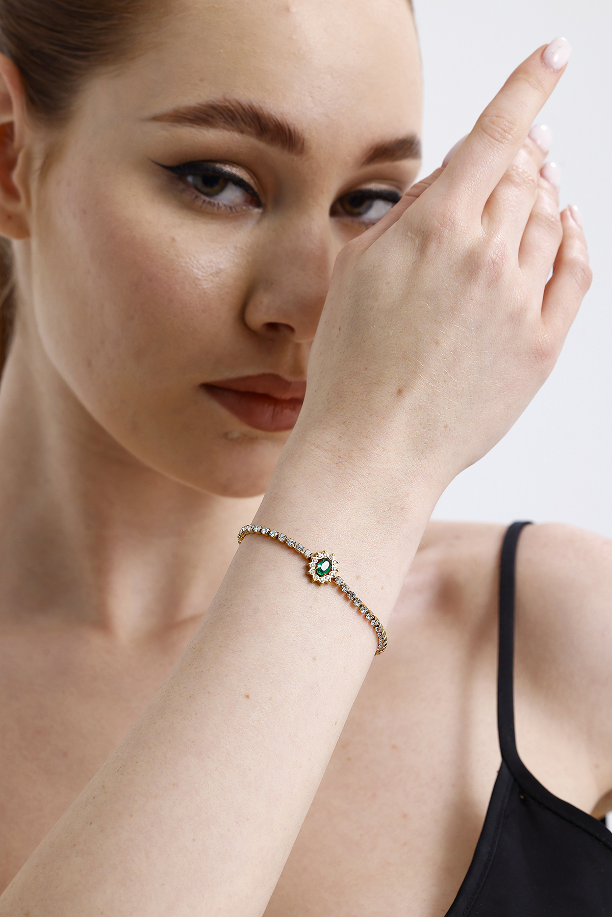 Zena Model Gold Altın Kaplama Bileklik