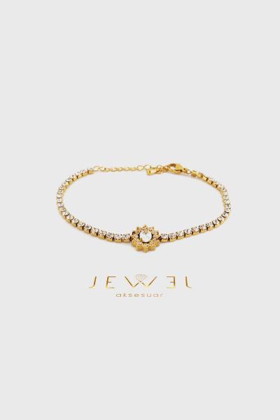 Milagro Model Gold Altın Kaplama Bileklik