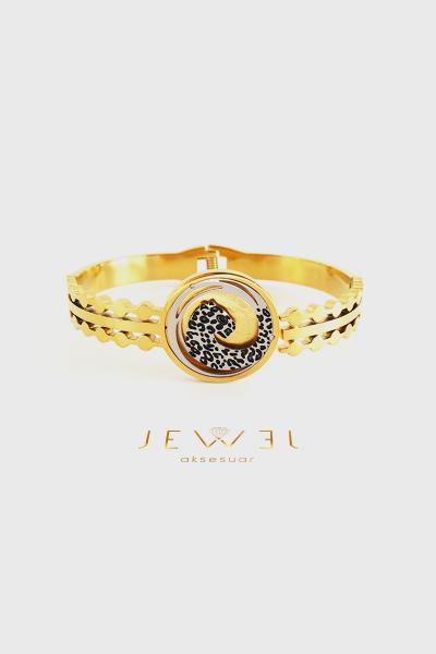 Zephyr Model Gold Altın Kaplama Bileklik