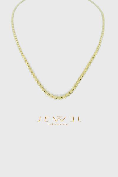 Trend Zincir Gold Kolye