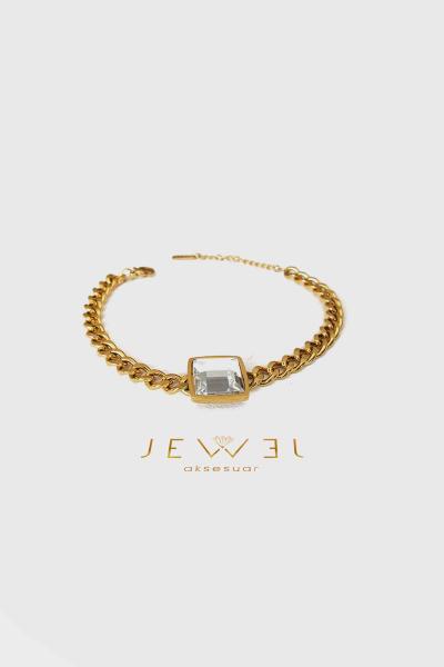 Diamond Gold Altın Kaplama Kolye