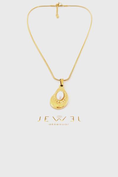 Zaleia Gold Altın Kaplama Kolye