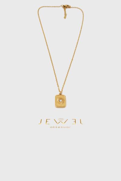 Nivara Gold Altın Kaplama Kolye