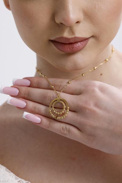 Marena Gold Altın Kaplama Kolye