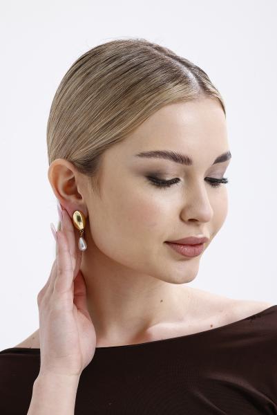 Hespera Gold Altın Kaplama Küpe