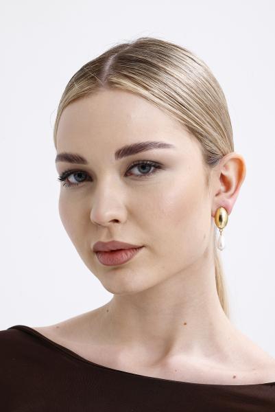 Hespera Gold Altın Kaplama Küpe