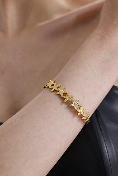 Maris Model Gold Altın Kaplama Bileklik