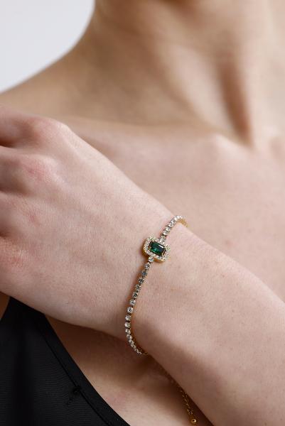 Bliss Model Gold Altın Kaplama Bileklik