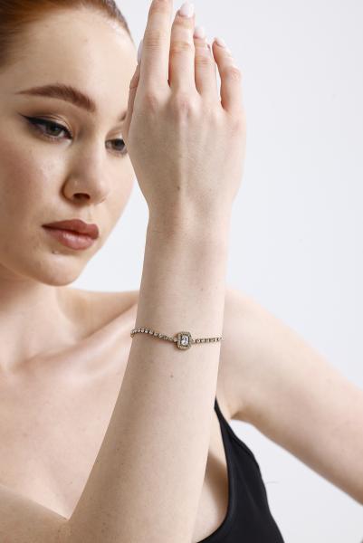 Serene Model Gold Altın Kaplama Bileklik