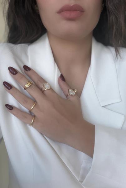 Aura Set 5'li Gold Yüzük